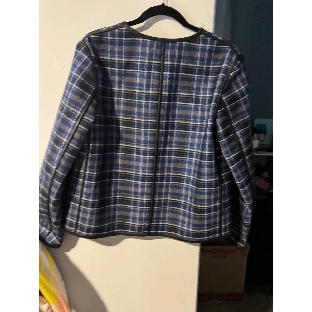 reversible plaid